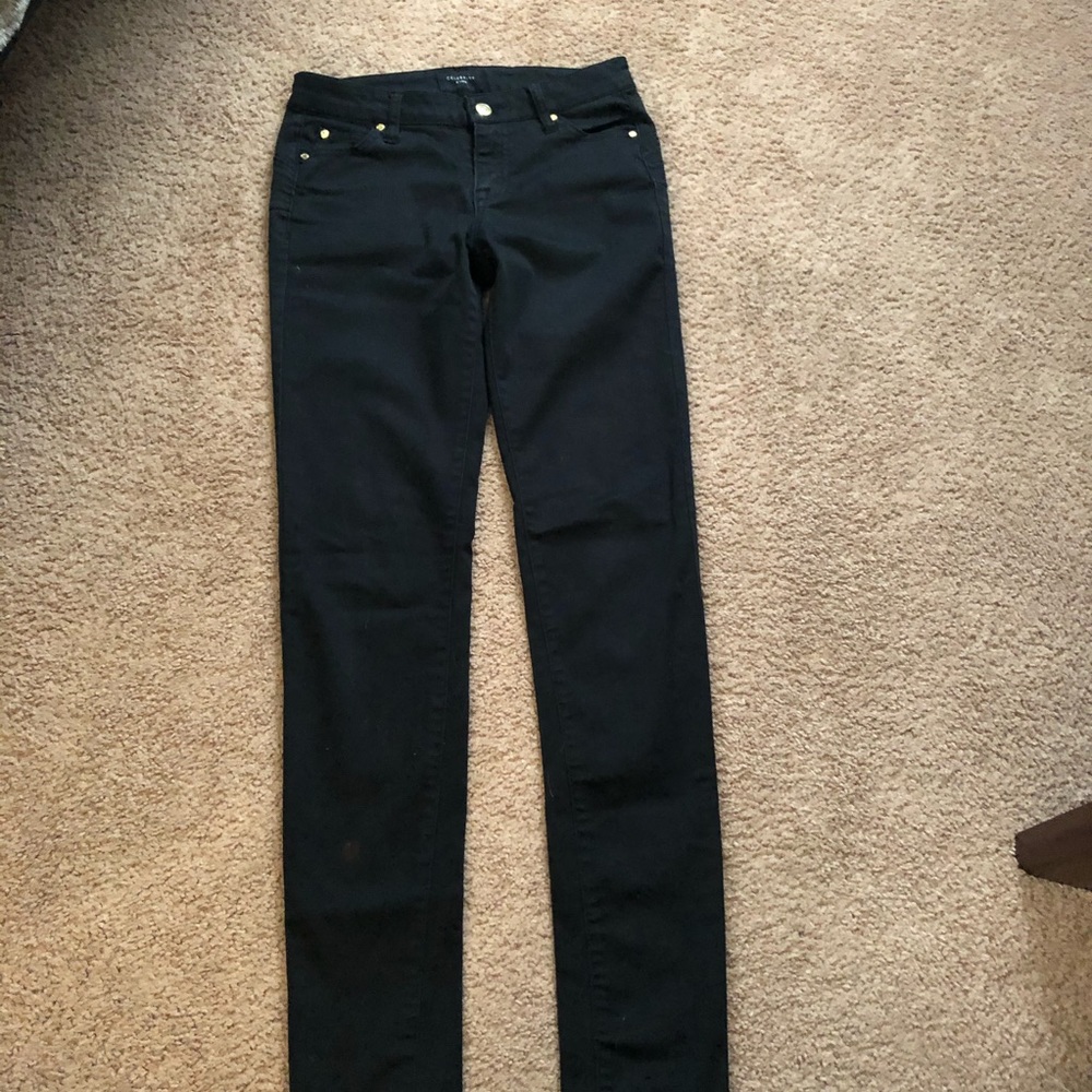 Black skinny jeans